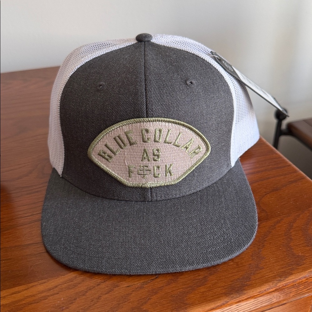 Troll Co. BLUE COLLAR AF SNAPBACK Black HAT